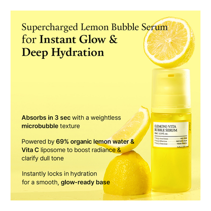 Lemon Vita Bubble Serum - 95ml