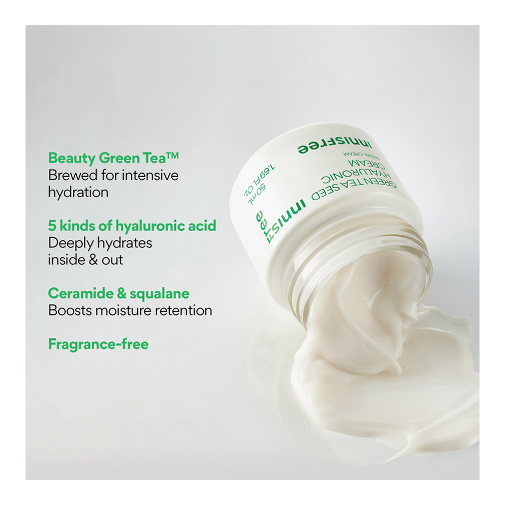 Green Tea Seed Hyaluronic Cream - 50 ML