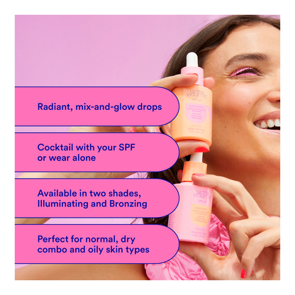Queen Screen™ Super Glow Drops Illuminating SPF 50 - 30ml