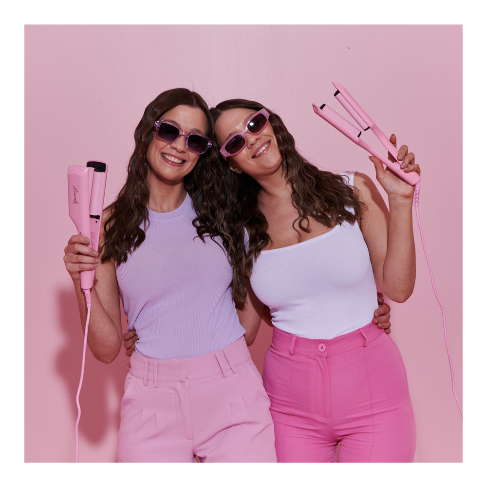 Hair Max Double Waver - Pink