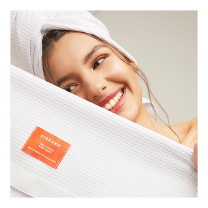 Woven Microfibre Hair Towel