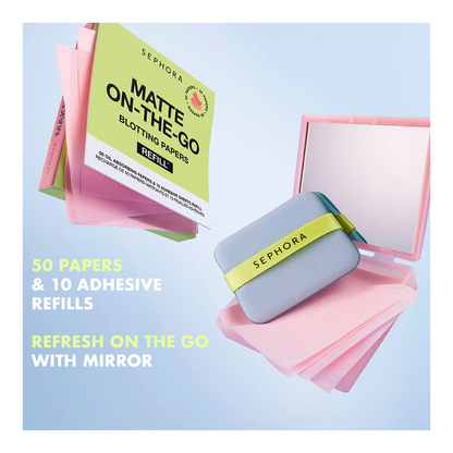 Matte On-the-Go Blotting Paper Compact - 1g
