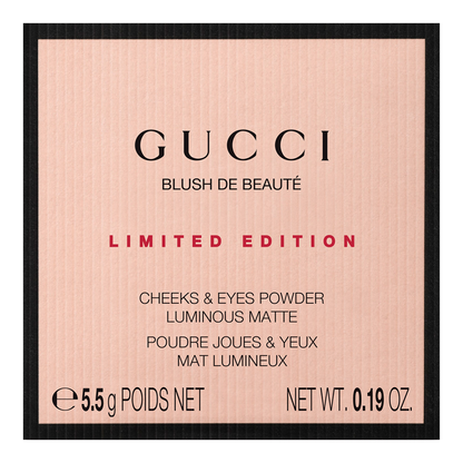 Blush De Beauté Luminous Matte Cheek & Eyes Powder (Holiday Limited Edition) - 10 Intense Ruby