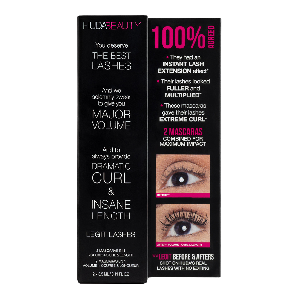 Legit Lashes Double-Ended Volumizing and Lengthening Mascara Mini