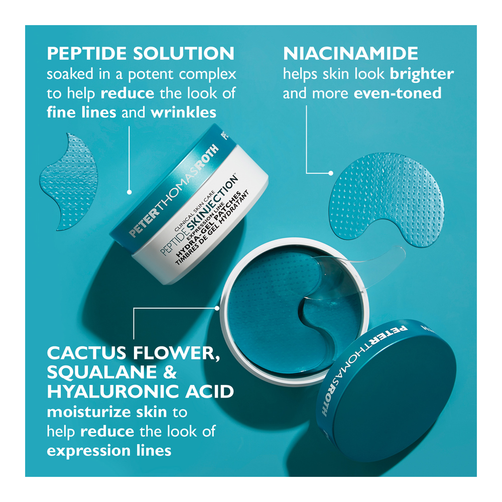 Peptide Skinjection™ Expression Line Hydra-Gel Patches - 60 Patch