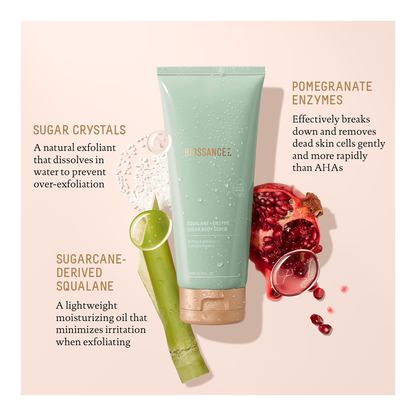 Squalane + Enzyme Sugar Body Scrub - 200ml