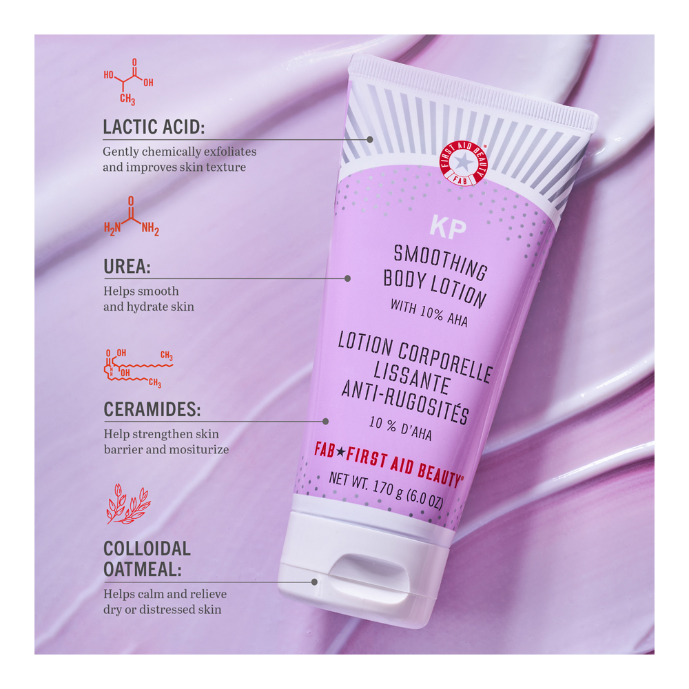 KP Smoothing Body Lotion With 10% AHA - 170g