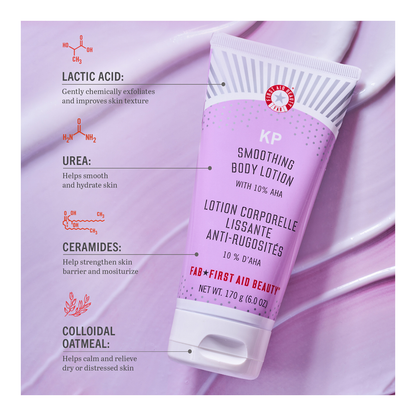 KP Smoothing Body Lotion With 10% AHA - 170g