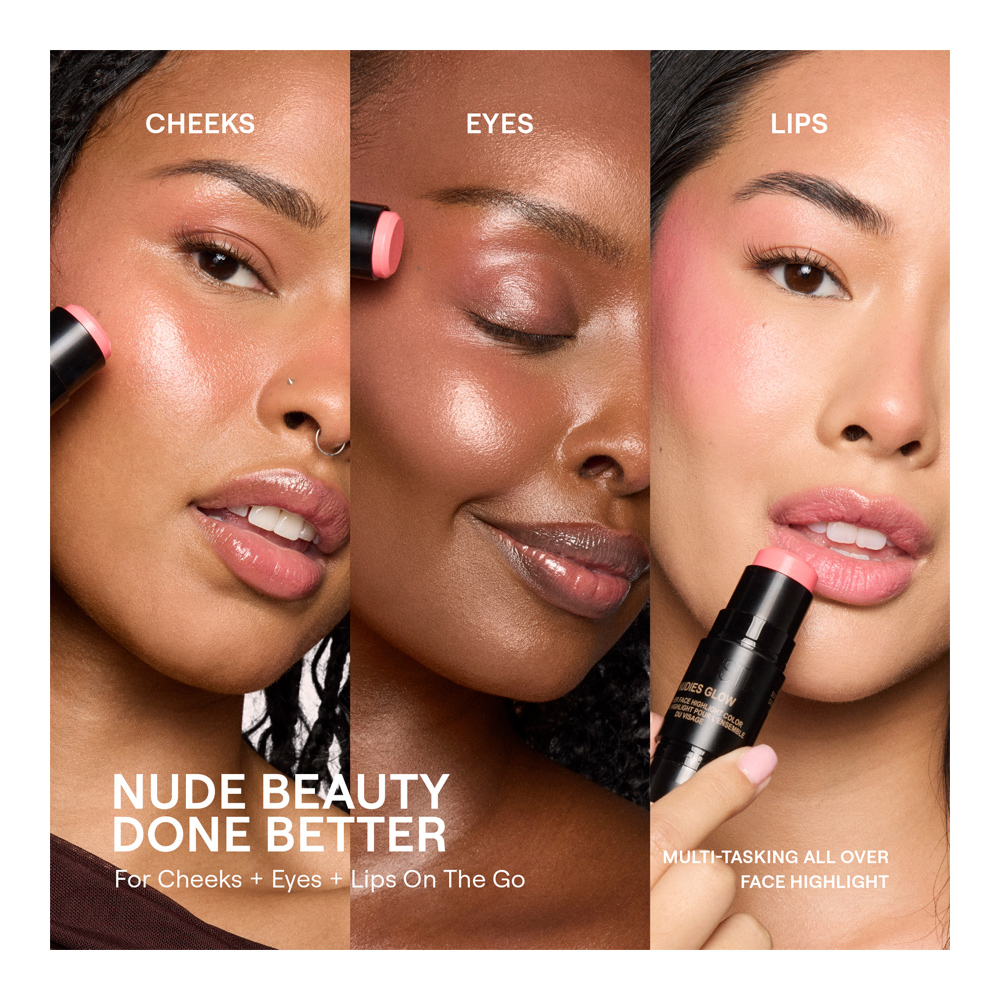 Nudies Glow All Over Face Highlight Color - I Dew