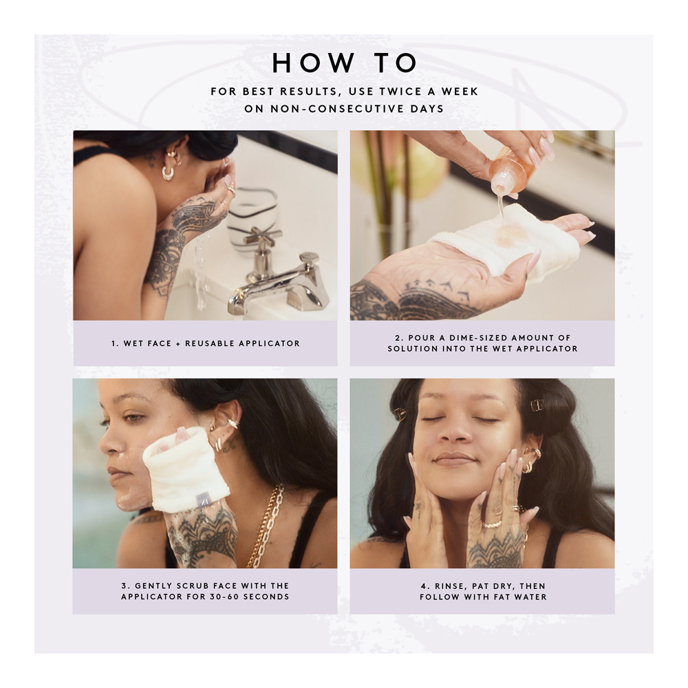 Pre-Show Glow Instant Retexturizing 10% AHA Treatment + Reusable Applicator - 30ml