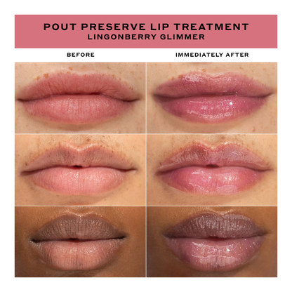 Pout Preserve Peptide Lip Treatment Lingonberry Jam Glimmer (Limited Edition) - 12ml