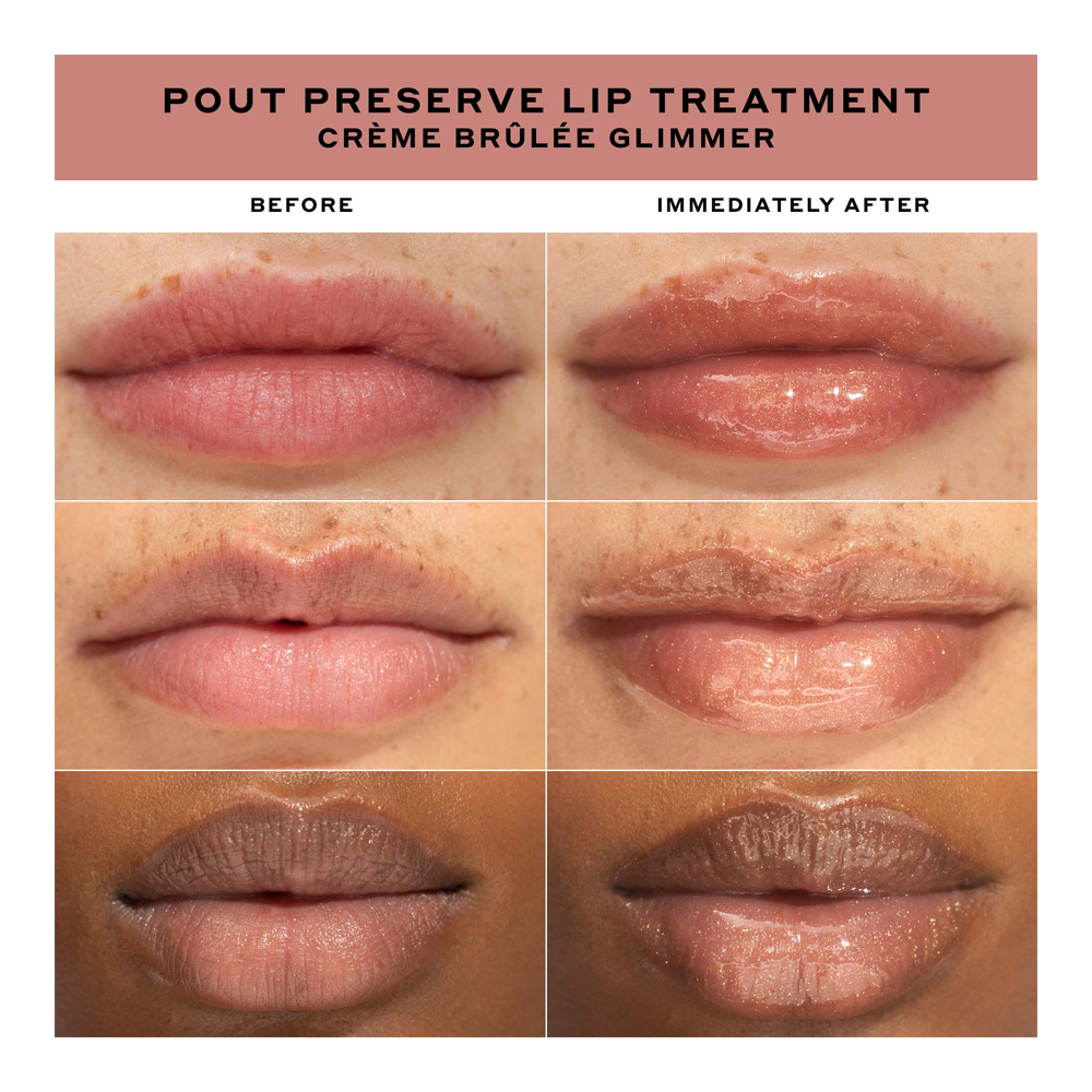Pout Preserve Peptide Lip Treatment Creme Brulee Glimmer (Limited Edition) - 12ml