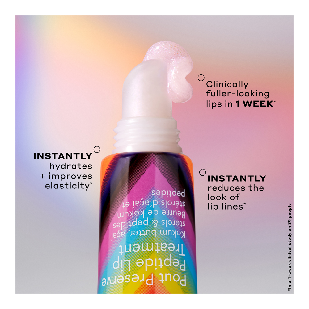 Pride Rainbow Pout Preserve Peptide Lip Treatment (Limited Edition) - 12ml