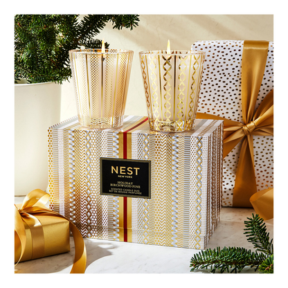 Holiday Birchwood Pine Scented Candle Duo (Holiday Limited Edition)
