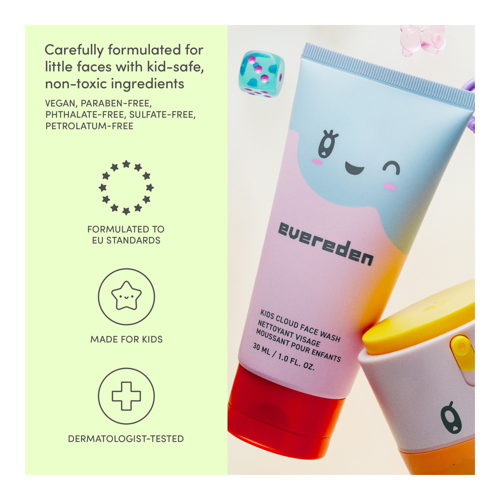 Kids Cloud Face Wash - 100ml