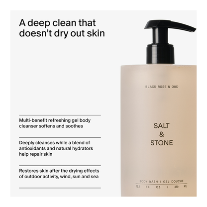 Black Rose & Oud Body Wash - 450 ML
