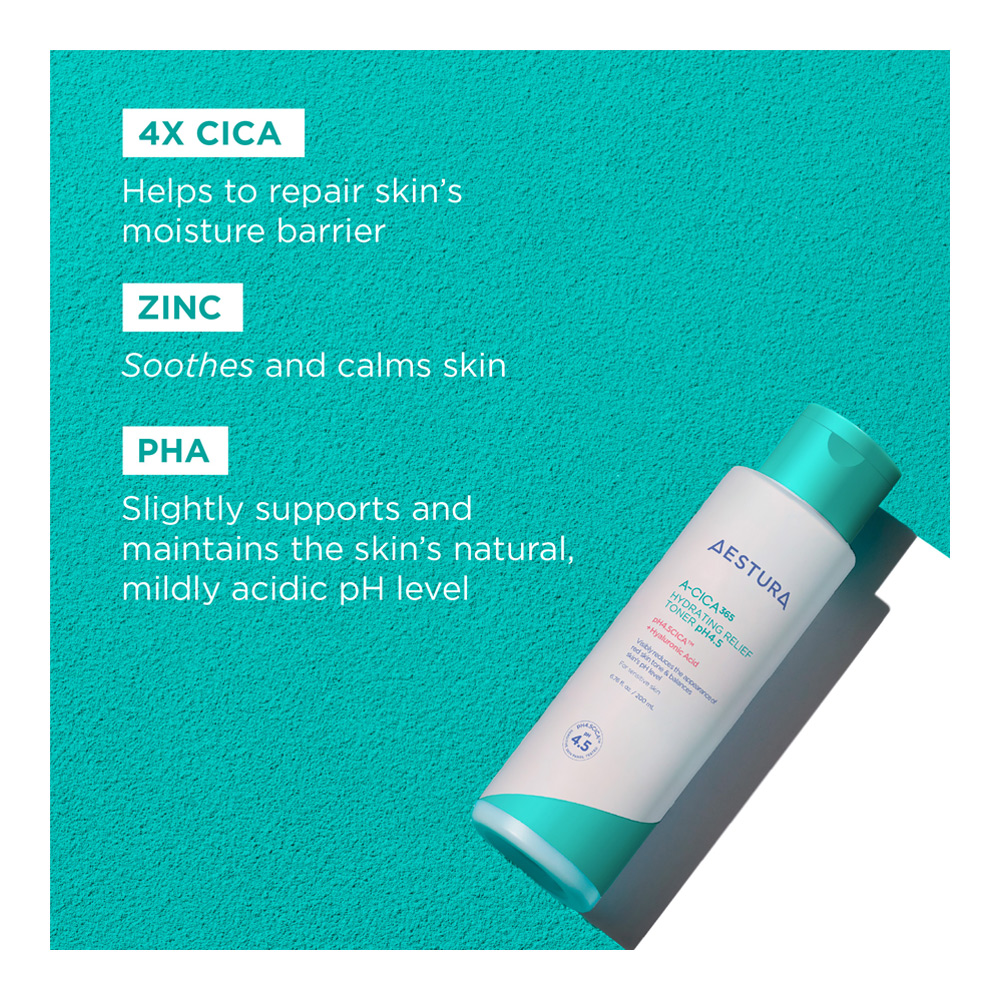 A-Cica 365 Hydrating Relief Toner pH 4.5 - 200ml