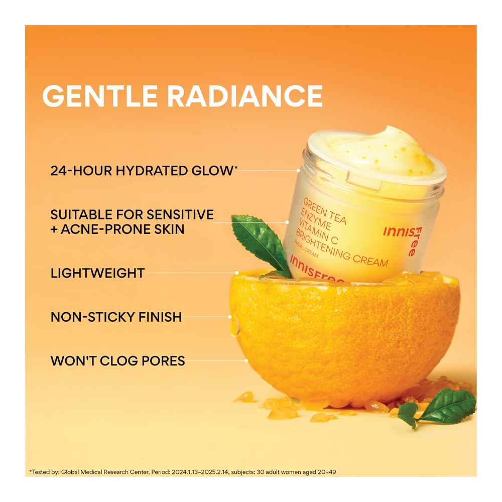 Vitamin C Green Tea Enzyme Brightening Cream - 50 ML