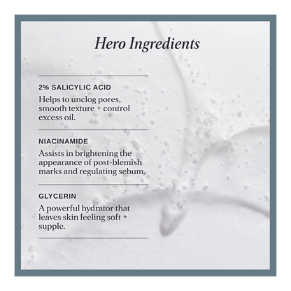 Clear Skin Daily Face and Body Wash with 2% Salicylic and Tea Tree - 185 ML